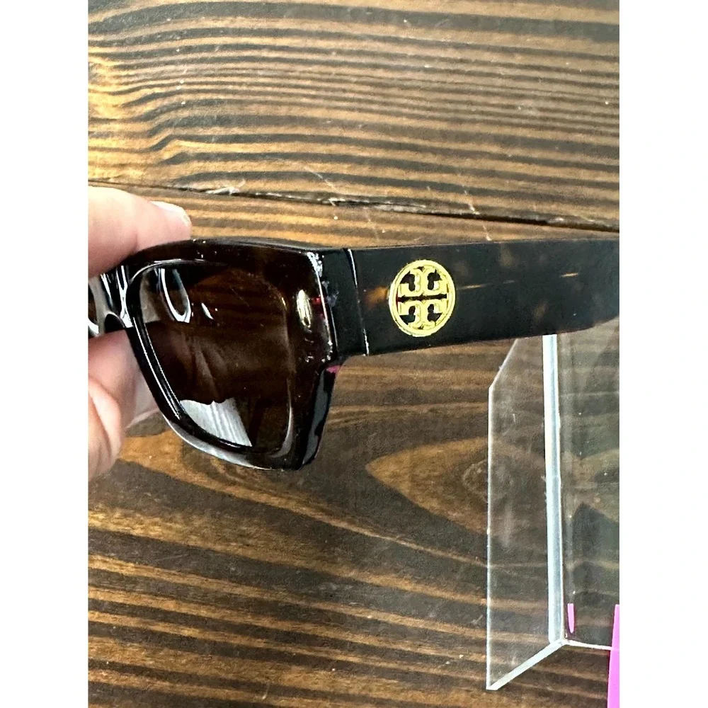 Tory Burch TY7169U 1728/83 Women's Brown Havana Sunglasses Rectangular 140 mm
